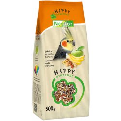 NESTOR HAPPY krmivo pro střední papoušky s ovocem a ořechy 500 g