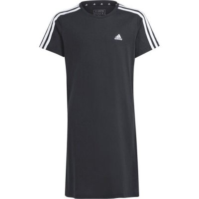 adidas Essentials 3-stripes Dress dívčí šaty černá – Zboží Dáma