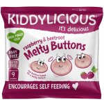 Kiddylicious Ovocno-zeleninové knoflíčky Malina s řepou 5 x 6 g – Hledejceny.cz