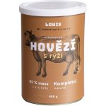 Louie Dog Hovězí s rýží 400 g – Hledejceny.cz