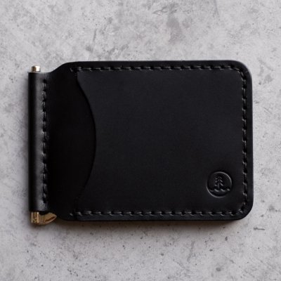 Vidra Brand KOŽENÁ PENĚŽENKA DOLAROVKA ČERNÁ – Hledejceny.cz