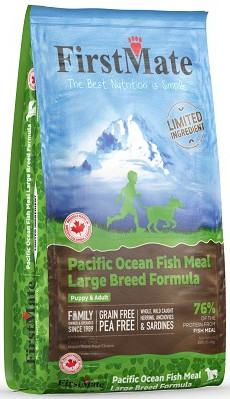 FirstMate Pacific Ocean Fish Large Breed 3 x 11,4 kg