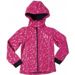 Wolf bunda B2366 tmavě růžová se zlatými kometami – Zboží Mobilmania