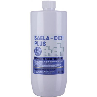 SAELA DEZI PLUS dezinfekce na povrchy 1000 ml – HobbyKompas.cz