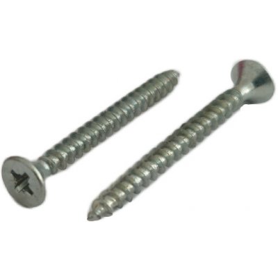 CELO Vrut 4,5x45mm se zápustnou hlavou, plný závit, bíly zinek V01.66 – Hledejceny.cz
