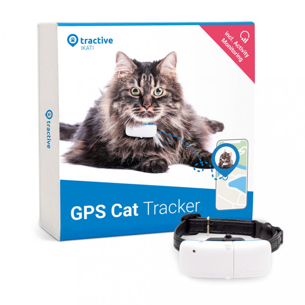 Tractive Cat GPS a GPS obojek pro kočky - sledování polohy a aktivity  (2020) TRKAT1 – Zboží Živě