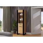 BIM Vitrína NUKA E dub artisan – Sleviste.cz