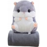 Kruzzel křeček s dekou 35 cm – Hledejceny.cz