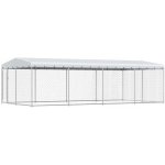 zahrada-XL Venkovní psí kotec se střechou 800 x 400 x 230 cm – Sleviste.cz