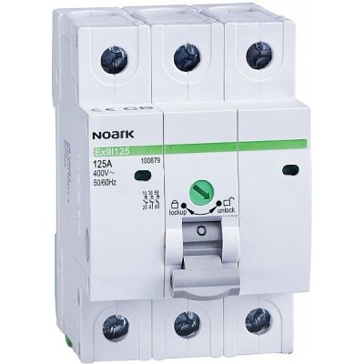 Noark Electric Ex9I125 3P 40A 100875 – Zboží Mobilmania