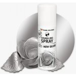 Food Colours Barva ve spreji New Silver 50 ml Stříbrná – Zboží Dáma