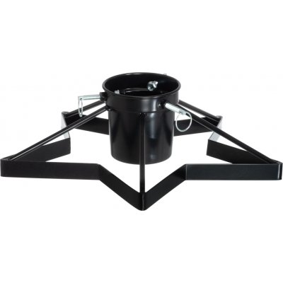 Winteria Stojan na vánoční stromek FLORA s kovovou základnou, Ø 49,5 cm černá – Zboží Dáma