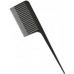 Xanitalia hřeben Xan melírovací vysoký jednostranný černý 23 cm – Zboží Dáma