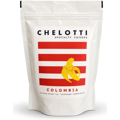 Chelotti Caffé Colombia zrnková 250 g – Hledejceny.cz