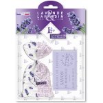 Lavanderaie de Haute Provence Levandule Sada tuhého mýdla a vonného pytlíčku 2 ks – Hledejceny.cz