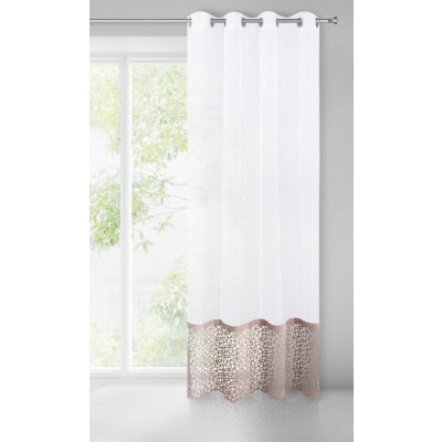 HOTOVÁ ZÁCLONA DEBBIE 140X250 CM BÍLA – Hledejceny.cz