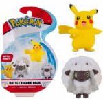 Jazwares Battle Figure Pokémon Pikachu Wooloo – Hledejceny.cz