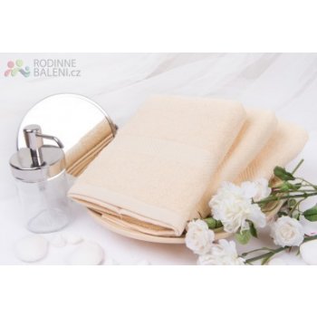 XPOSE Froté ručník VERONA - vanilkový 50 x 90 cm