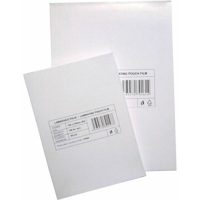 Laminovací fólie Standard 65x95 mm, 125mic, 100ks – Zboží Mobilmania