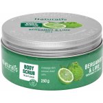 Naturalis cukrový tělový scrub bergamot a limeta 250 g – Zboží Dáma