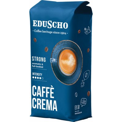 Eduscho Caffè Crema Strong pražená 1 kg – Zboží Mobilmania