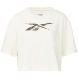 Reebok TS Graphic Tee Leopard Bílá