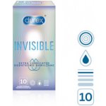 Durex iNViSiBLE Extra Lubricated 52 mm 10 ks