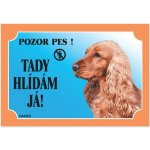 Dafiko Tabulka Anglický kokr zlatý – Zboží Dáma