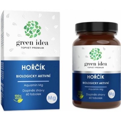 Green idea Hořčík Biologicky aktivní 60 tobolek – Hledejceny.cz