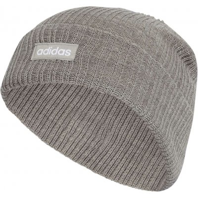 adidas LINEAR BEANIE CUFF Šedá Bílá – Hledejceny.cz