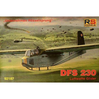 RS models DFS 230 'Rösselsprung' Luftw.Glider 3x camo 92187 1:72