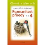 Pracovní listy k učebnici Rozmanitost přírody 4, 1.díl – Zboží Mobilmania