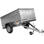 UNITRAILER GARDEN 201 KIPP s bočnicemi BIS a šedou plachtou | Zboží Auto