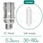 iSmoka Eleaf Náhradní žhavící hlava iJust 2 / Melo 2 EC kanthal 0,3ohm – Hledejceny.cz