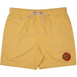 Santa Cruz koupáky Classic Dot Swimshort Butter (BUTTER)