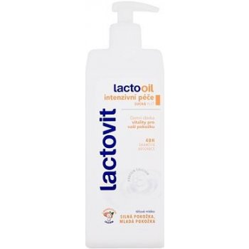 Lactovit Lactooil Intenzivní péče tělové mléko dávkovač 400 ml