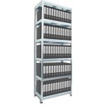 Biedrax Regál 35 x 75 x 210 cm 6 polic pozink – Zboží Dáma