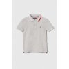 Dětské tričko Tommy Hilfiger dětská bavlněná polokošile šedá