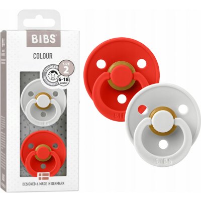 Bibs Colour přírodní kaučuk 2ks Candy Apple / Haze – Zboží Dáma