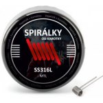 Spirálky od Karotky MTL SS316L 0,9ohm 10ks – Zbozi.Blesk.cz