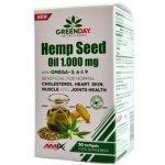 Amix Nutrition Hemp Seed Oil 1.000 mg 90 kapslí – Hledejceny.cz