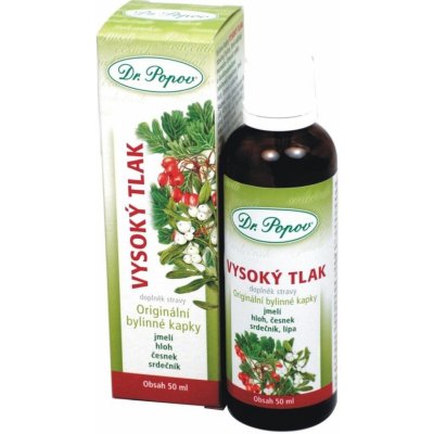 Dr. Popov Bylinné kapky Tlak Srdce 50 ml – Hledejceny.cz