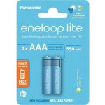 Panasonic Eneloop Lite AAA 2ks 4LCCE/2BE – Zboží Živě
