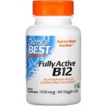 Doctor's Best Vitamin B12 Metylkobalamin aktivovaná forma 1500 mcg 60 rostlinných kapslí – Hledejceny.cz