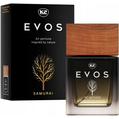 K2 EVOS Samurai parfém do auta s rozprašovačem 50 ml – Hledejceny.cz
