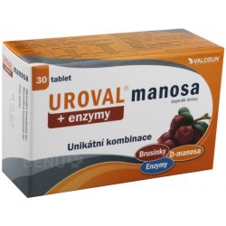 Walmark Uroval Manosa + enzymy 30 tablet