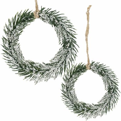 SPRINGOS Věneček s námrazou 10cm vánoční ozdoba CA1210-XG – Hledejceny.cz