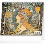 NOTIQUE stolní Alfons Mucha 16,5 × 13 cm 2027 – Hledejceny.cz
