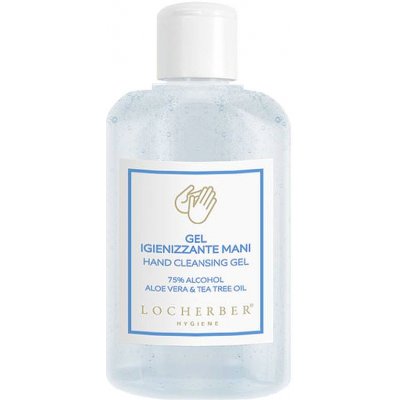 Locherber Milano čistící gel na ruce s Aloe Vera a Tea Tree 75 ml – Zboží Mobilmania