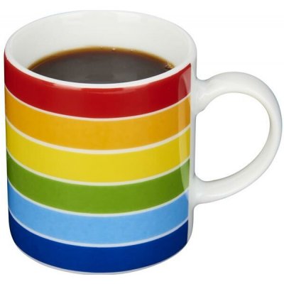 Kitchen Craft šálek na espresso Porcelain Rainbow 80 ml – Hledejceny.cz